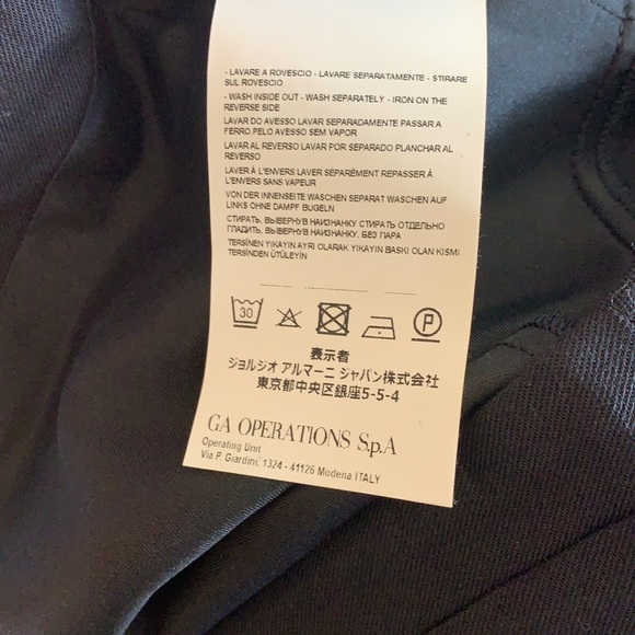 ARMANI Skirt Navy 4 - Picture 6 of 6